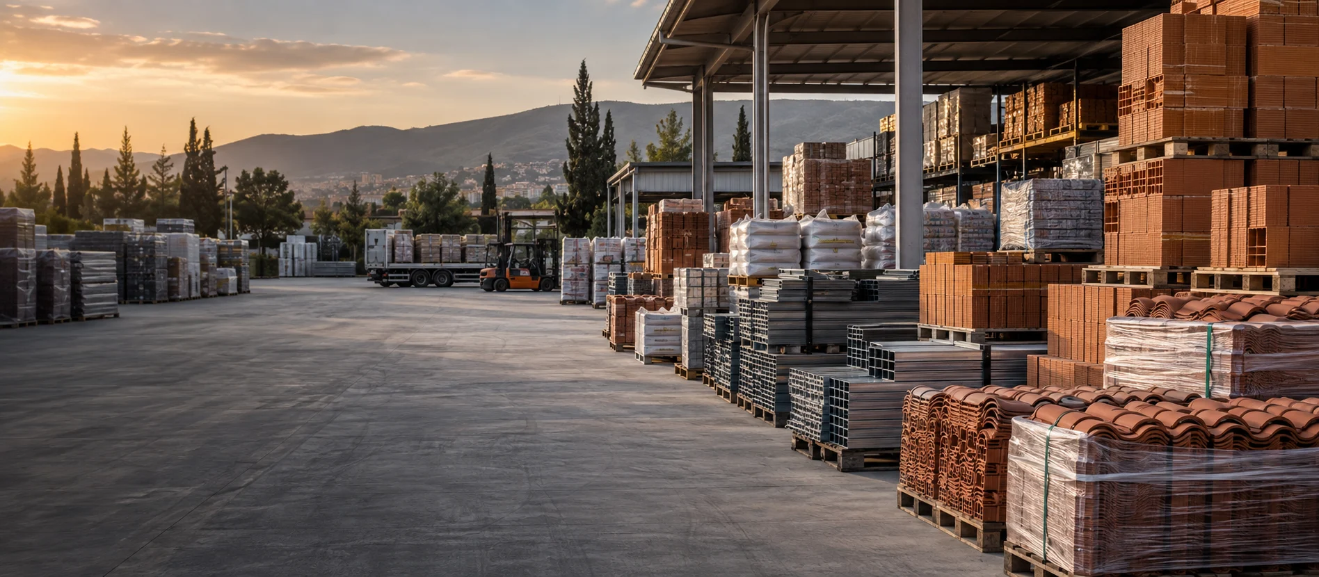 Yapı malzemeleri deposu