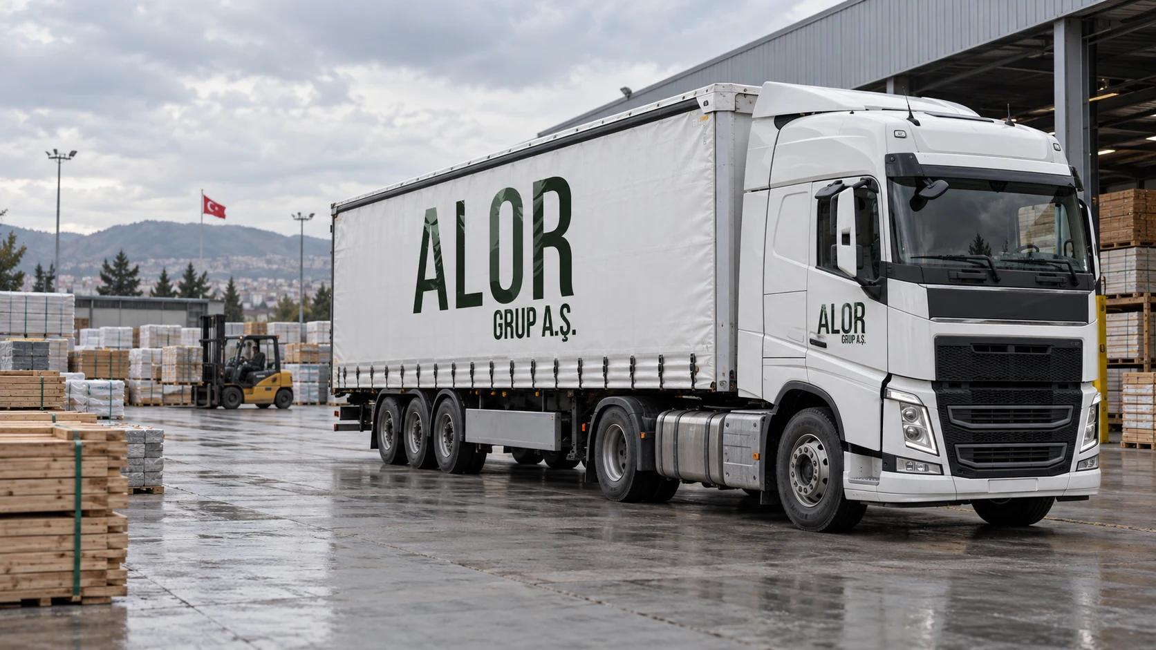 Alor Grup lojistik aracı